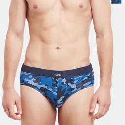 BODYX Men Pack Of 2 Printed Cotton Basic Briefs BX06B-Camo-PRT-2PCS-S-picture-6