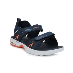 Campus Men Navy Blue & Grey Patterned Sports Sandals-image-63