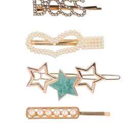 Arendelle Girls Set of 4 Embellished Hair Accessory Set-22