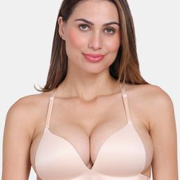 Amour Secret Beige Lightly Padded Side Closure Bra-picture-25