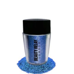 BeautyRelay London Shade Story Vivid Hue Eye Dust Sparkle Eyeshadow - Sapphire-19