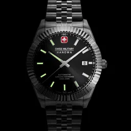 SWISS MILITARY HANOWA Men Textured Dial & Stainless Steel Straps Analogue Watch S745LMGLSG-picture-25