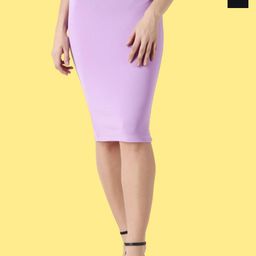 Popwings Pack Of 2 Knee-Length Pencil Skirts-image-8