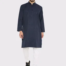 Maharaja Ethnic Motifs Printed Kurta with Pyjamas-picture-28