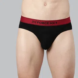 Force NXT Pack Of 3 Assorted Anti Microbial Basic Briefs MNFL-35-R3-ASST-C1-PO3 image 3