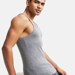Jockey Men Super Combed Cotton Rib Gym Vest US26-picture-30