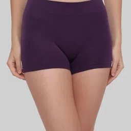PLUMBURY Pack Of 3 Seamless Anti Microbial Boyshorts Briefs image 5
