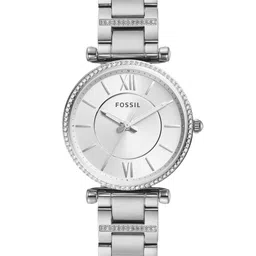 Fossil Women Silver-Toned Analogue Watch ES4341-image-86