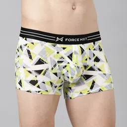 Force NXT Men Pack Of 3 Graphic Printed Pure Cotton Trunks MNFS-21P-ASST-C2-PO3-Multi image 5