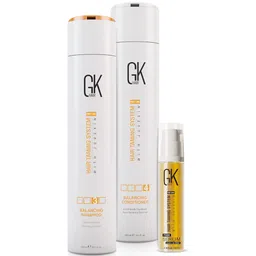 GK Hair Set of Hair Taming System Pro Line Shampoo & Conditioner with Argan Serum-41