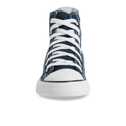 MOZAFIA Women Canvas Lace-up Casual High Top Sneakers-image-67