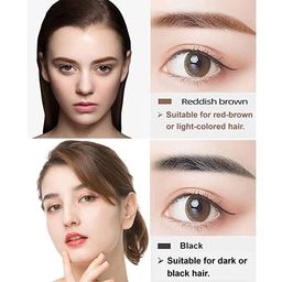 generic Waterproof Eyebrow Pen - Microblading Eyebrow Pencil with a Micro-Fork Tip Applicator - Creates Natural Looking Brows Effortless image 5