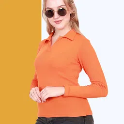 BAESD Women Shirt Collar Shirt Style Top-image-109