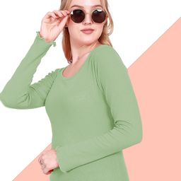 BAESD Women Round Neck Fitted Top-image-71