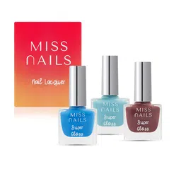 MISS NAILS Set Of 3 Toxic Free Super Gloss Nail Polish-image-62