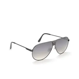 IDEE Men Aviator Sunglasses with UV Protected Lens IDS2896C2SG-34