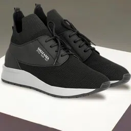 SHOZANIA Men Textured Lace-Up Walking Shoes-picture-52