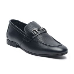 Teakwood Leathers Men Textured Formal Leather Loafers-picture-18