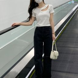 LULU & SKY Cut Out Detailed Top-image-68