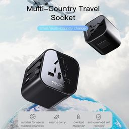 generic Universal Travel Adapter - Multi-Function Plug MC-09 image 4