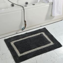 MAA HOME CONCEPT Black & White Printed Anti-Skid Doormats-8