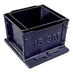 Generic Concrete Cube Mould (Set of 2) - 150x150x150mm, Cast Iron, Any Color image 2