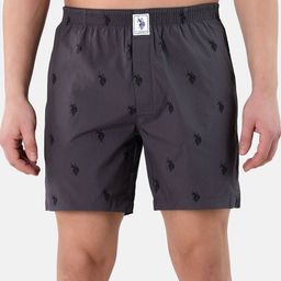 U.S. Polo Assn. Men Logo Printed Pure Cotton Boxers I021-G03-P1-image-118