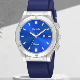 Relish Men Silicone Strap Analogue Watch RE-NSSW507-51