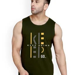 SLOWLORIS Printed Bio Wash Cotton Innerwear Vest-image-42