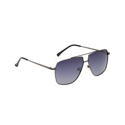 KOSCH ELEMENTE Men Blue Lens & Black Rectangle Sunglasses with Polarised Lens KST 22830 C4-image-36