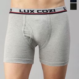 Lux Cozi Pack Of 3 Assorted Cotton Trunks COZI_LONGS_ICDF_ASST4_3PC-picture-25