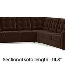 urban ladder Apollo Corner Tufted Sofa-picture-1