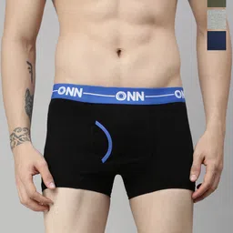 ONN Pack Of 4 Cotton Breathability Trunks ONN_264_AST_4PC-image-59