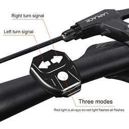 ZIGLY Bicycle Turn Signals Remote Control Indicator LED Rear Light USB Rechargeable Cycling Taillight- Bicycle Tail Light -Indicator Light Cycle image 4