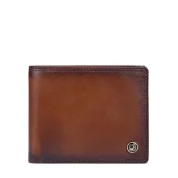 Da Milano Men Textured Leather Two Fold Wallet-42