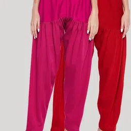 Clora Creation Women Pack Of 2 Solid Winter Salwar-image-59