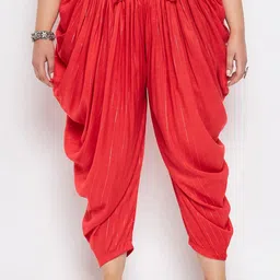 CLORA CREATION PLUS Women Striped Dhoti Pant-image-68