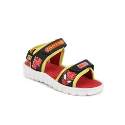 toothless Boys Spiderman Printed Sports Sandals With Velcro-image-77