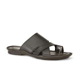 Bata Men Black Comfort Sandals-image-98