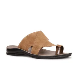 Bata Men Brown Solid Comfort Sandals-image-78
