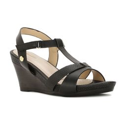 Bata Open Toe Wedge Heels image 1