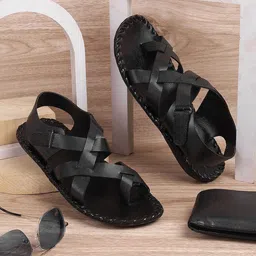 Mochi Men Ethnic Comfort Sandals-image-33