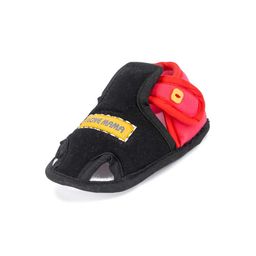 Butterthief Unisex Kids Black & Red Comfort Sandals-21