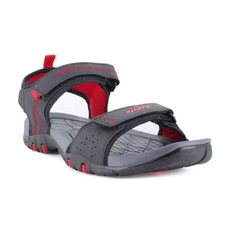 Sparx Men Black & Red Solid Floater Sandals-image-65