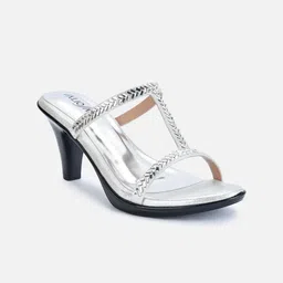 VALIOSAA Embellished Party Block Heels-6