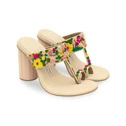 Aprajita Toor Embellished Block Sandals-27
