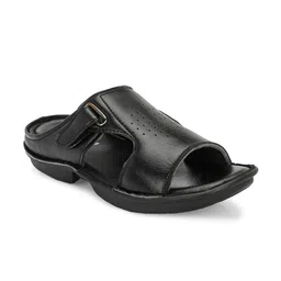 IVRAH Men Textured Comfort Sandals-image-99