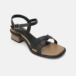 Chemistry Colourblocked Block Sandals-34