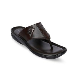IVRAH Men Textured Comfort Sandals-image-12