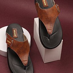 WELCOME Men Textured Comfort Sandals-image-63